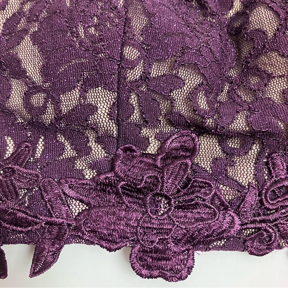 Sequin Hearts 2 Piece Lace Dress - Picture 8 of 16